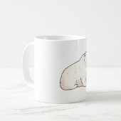 Eisbär-Magie Kaffeetasse (Vorderseite Links)