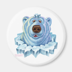 Eisbär Magnet
