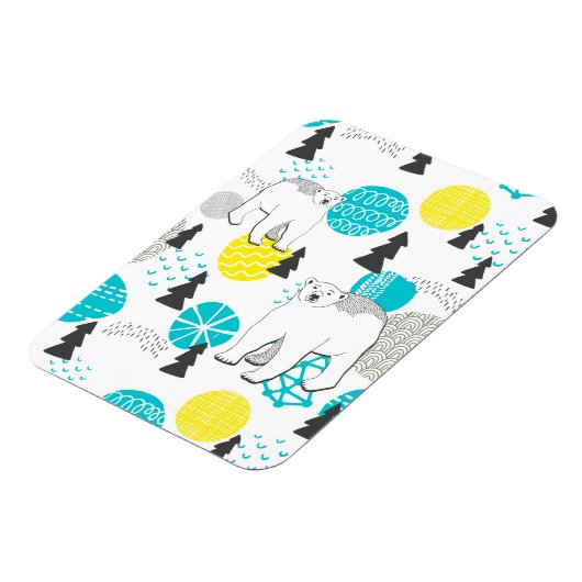 Eisbär Magnet (Linke Seite)