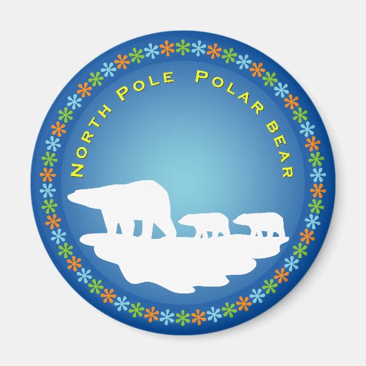 Eisbär Magnet (Vorne)