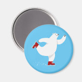 Eisbär Magnet (Vorderseite/Rückseite)