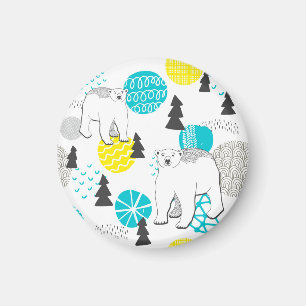 Eisbär Magnet