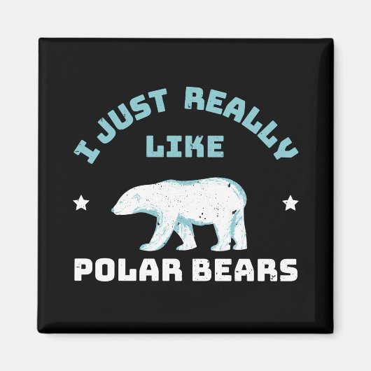 Eisbär Magnet (Vorne)