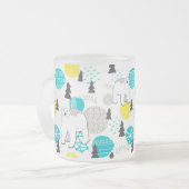 Eisbär Mattglastasse (Vorderseite Links)