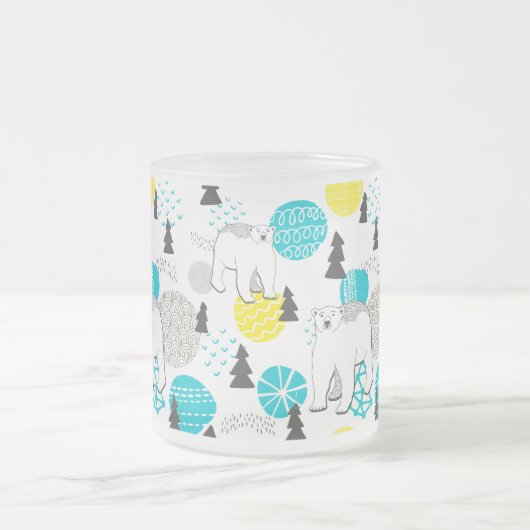 Eisbär Mattglastasse (Mittel)