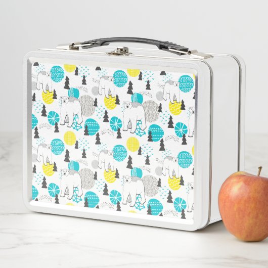 Eisbär Metall Brotdose (Beispiel)