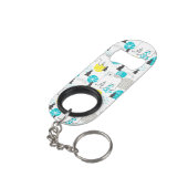 Eisbär Mini Flaschenöffner (Rückseite Schrägansicht)