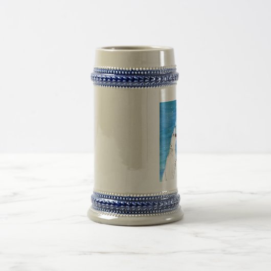 Eisbär mit geröstetem Eibisch Bierglas (Mittel)