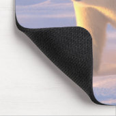 Eisbär-Morgen 2 Mousepad (Ecke)