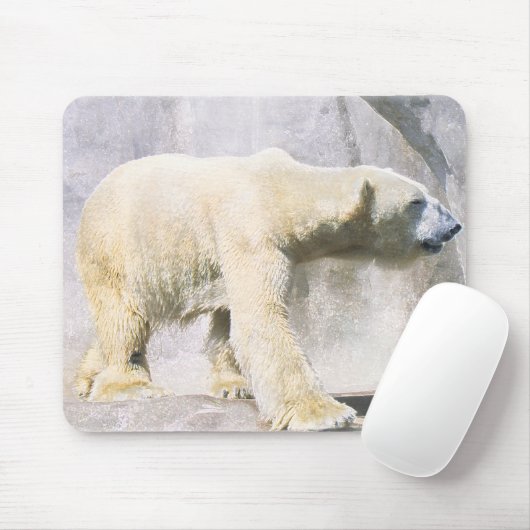 Eisbär Mousepad (Mit Mouse)