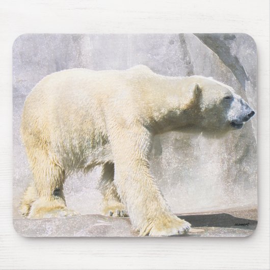 Eisbär Mousepad (Vorne)
