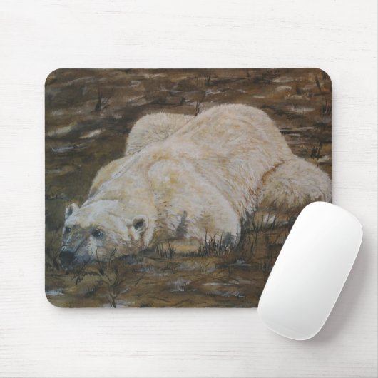 Eisbär Mousepad (Mit Mouse)