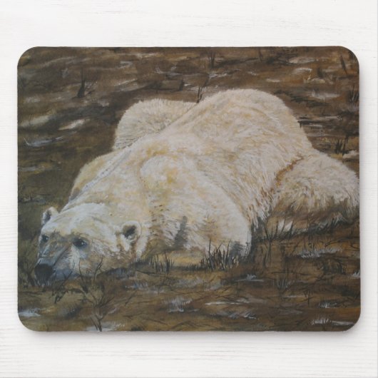 Eisbär Mousepad (Vorne)