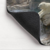 Eisbär Mousepad (Ecke)