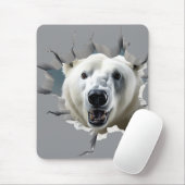 Eisbär Mousepad (Mit Mouse)