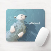 Eisbär Mousepad (Mit Mouse)