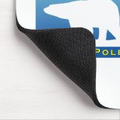 Eisbär Mousepad (Ecke)