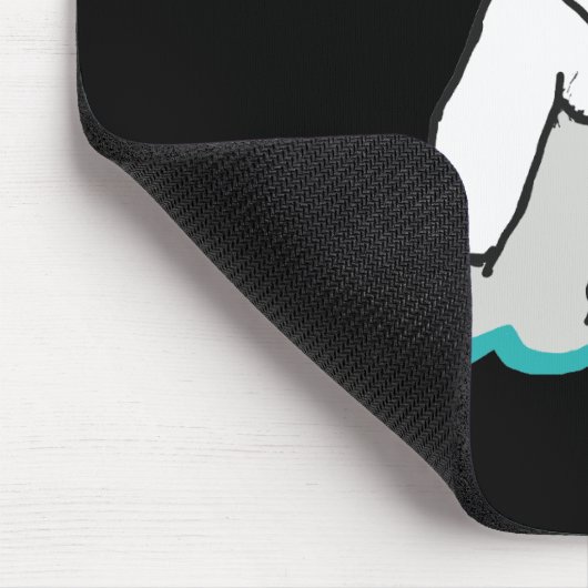 Eisbär Mousepad (Ecke)