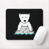 Eisbär Mousepad (Mit Mouse)