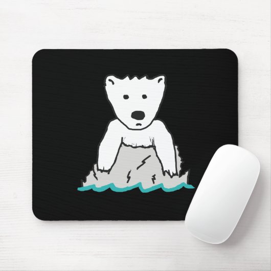 Eisbär Mousepad (Mit Mouse)