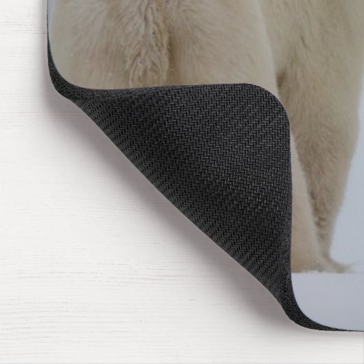 Eisbär-Mutter mit CUB Mousepad (Ecke)