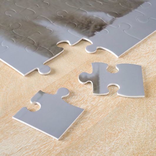 Eisbär-Mutter mit CUB Puzzle (Seite)