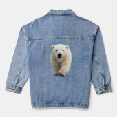 Eisbär nähert sich jeansjacke (Rückseite)