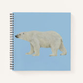 Eisbär Notizblock (Vorderseite)