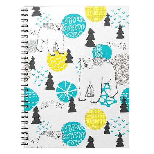 Eisbär Notizblock (Vorderseite)