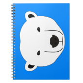 Eisbär Notizblock (Vorderseite)