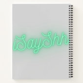 Eisbär Notizblock (Rückseite)