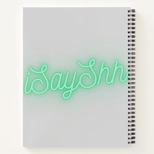 Eisbär Notizblock (Rückseite)