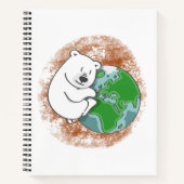 Eisbär Notizblock (Vorderseite)