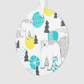 Eisbär Ornament (Vorderseite)