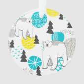 Eisbär Ornament (Vorderseite)