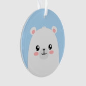 Eisbär Ornament (Vorderseite)