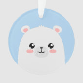 Eisbär Ornament (Vorderseite)