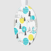 Eisbär Ornament (Vorderseite)