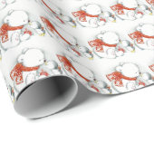 Eisbär-Packpapier Geschenkpapier (Rolleneckpunkt)