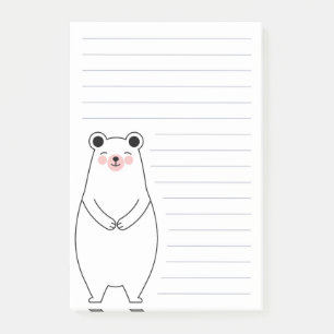 Eisbär Post-it Klebezettel