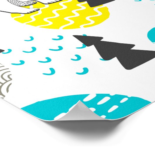 Eisbär Poster (Ecke)