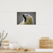 Eisbär Poster (Küche)