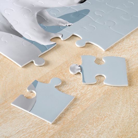 Eisbär Puzzle (Seite)