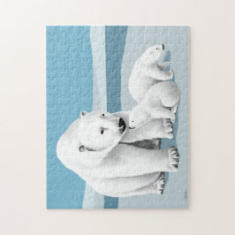 Eisbär Puzzle