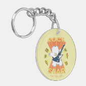 Eisbär - Rock Star Schlüsselanhänger (Vorderseite links)