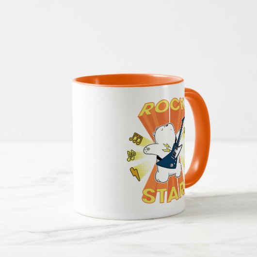 Eisbär - Rock Star Tasse (VorderseiteRechts)