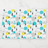 Eisbär Schaumweinetikett (Einzelnes Label)