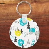 Eisbär Schlüsselanhänger (Vorderseite)