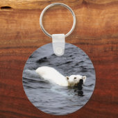 Eisbär Schlüsselanhänger (Vorderseite)