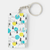 Eisbär Schlüsselanhänger (Rückseite)